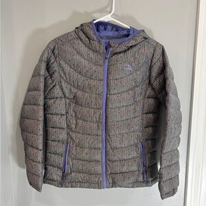 L.L.Bean Kids' PrimaLoft Packaway Hooded Down Jacket Girl’s Large 14-16 Puffer